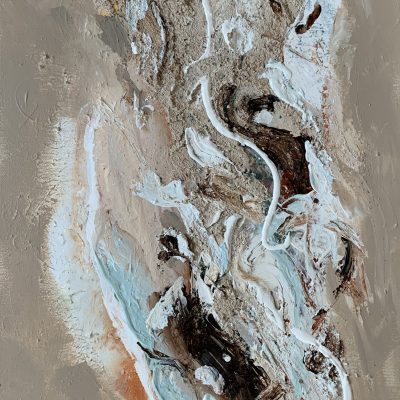 S093 Beach Kreta 40 x 60 cm, Acryl auf Leinwand, Preis auf Anfrage